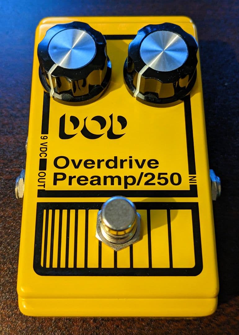 【中古美品】【本体のみ】DOD Overdrive Preamp 250