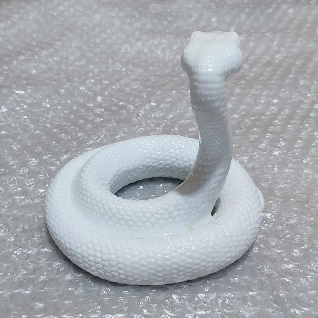 鍋島焼き 白磁 十二支置物 鍋島大五作