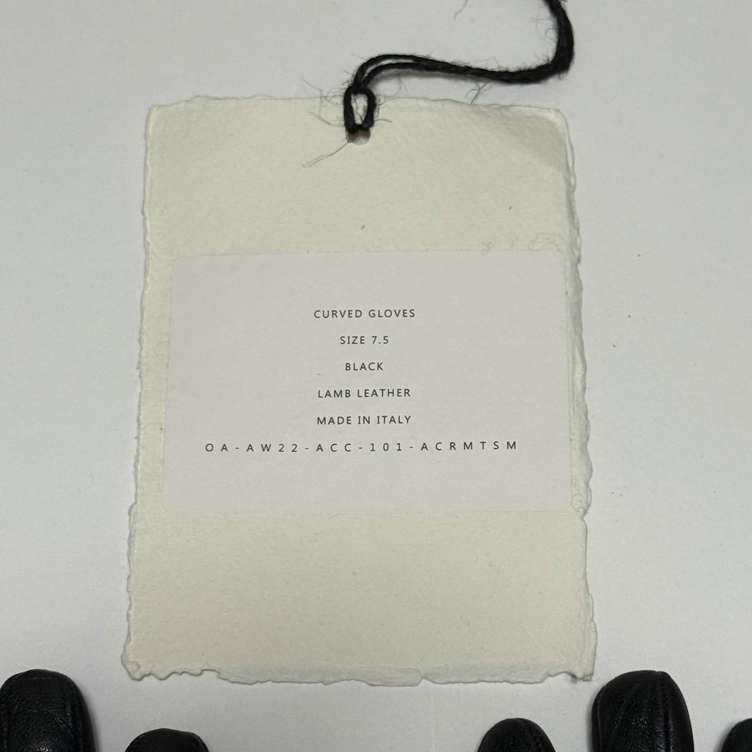 小物 Omar Afridi 22AW CURVED GLOVES