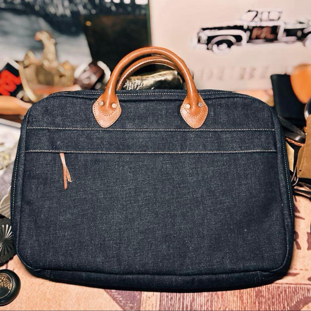 RRL デニムダンガリー ブリーフケース