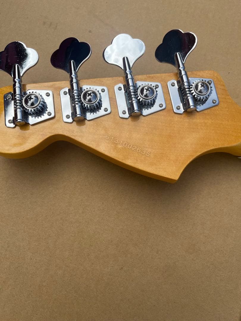 S.ギャッター SB-B-X エレキベース 黒赤