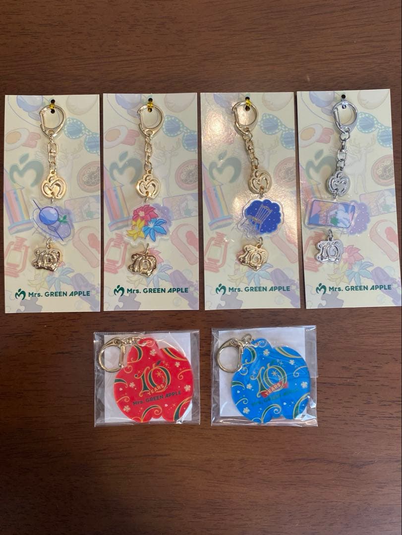 Mrs. GREEN APPLE キーホルダー 6個セット