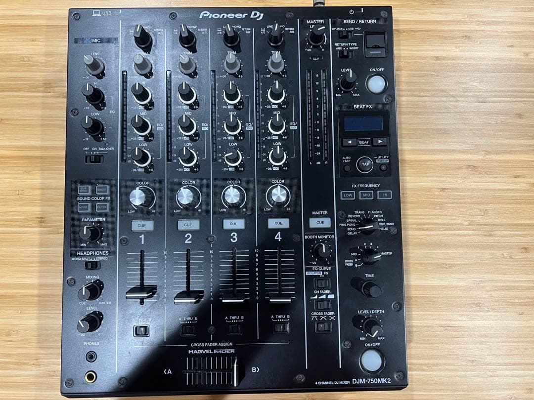 Pioneer DJM-750MK2 美品｜動作品・付属品完備・元箱あり