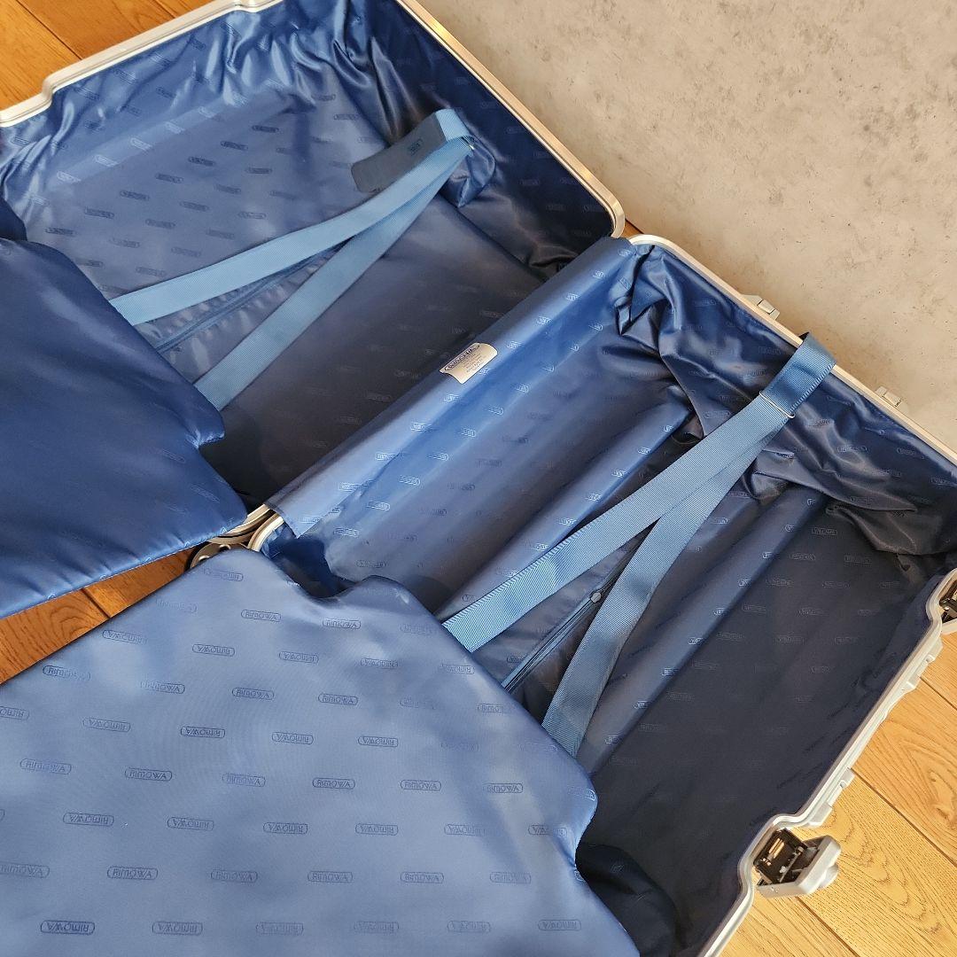 RIMOWA　トパーズ4輪　　45L　シルバー　アルミ　56×45×25　正規品