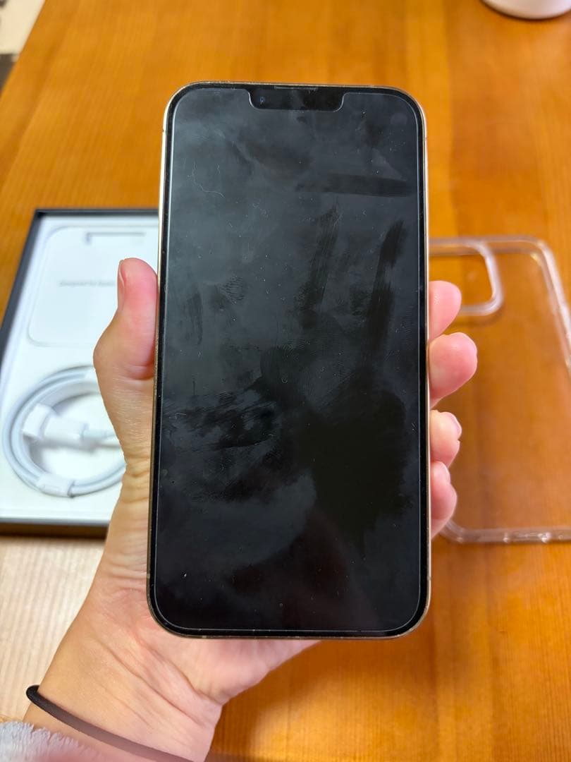 iPhone 13 pro 128G ゴールド　本体 充電ケーブル付き