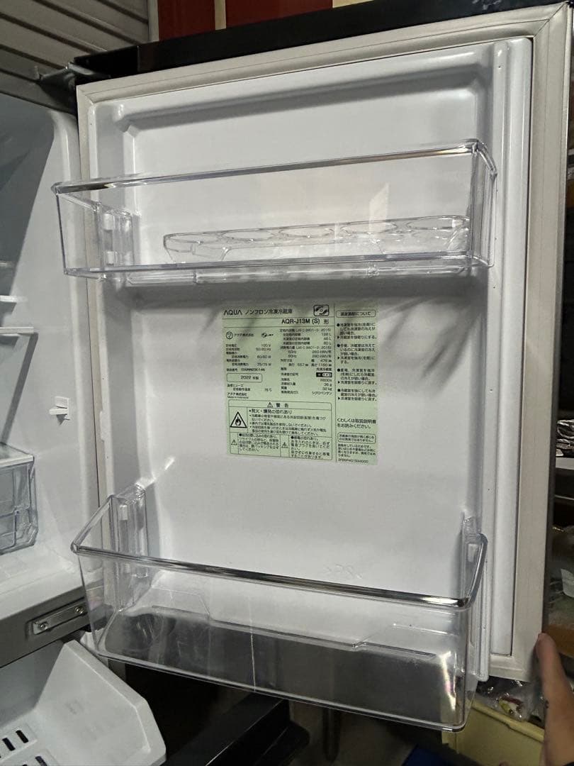 ☆山口県周南市下松市のみ送料無料　冷蔵庫 アクア 2022年製　126L