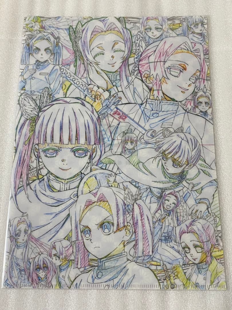 鬼滅の刃　ufotable　胡蝶しのぶ カナエ 栗花落カナヲ ファイル5点セット