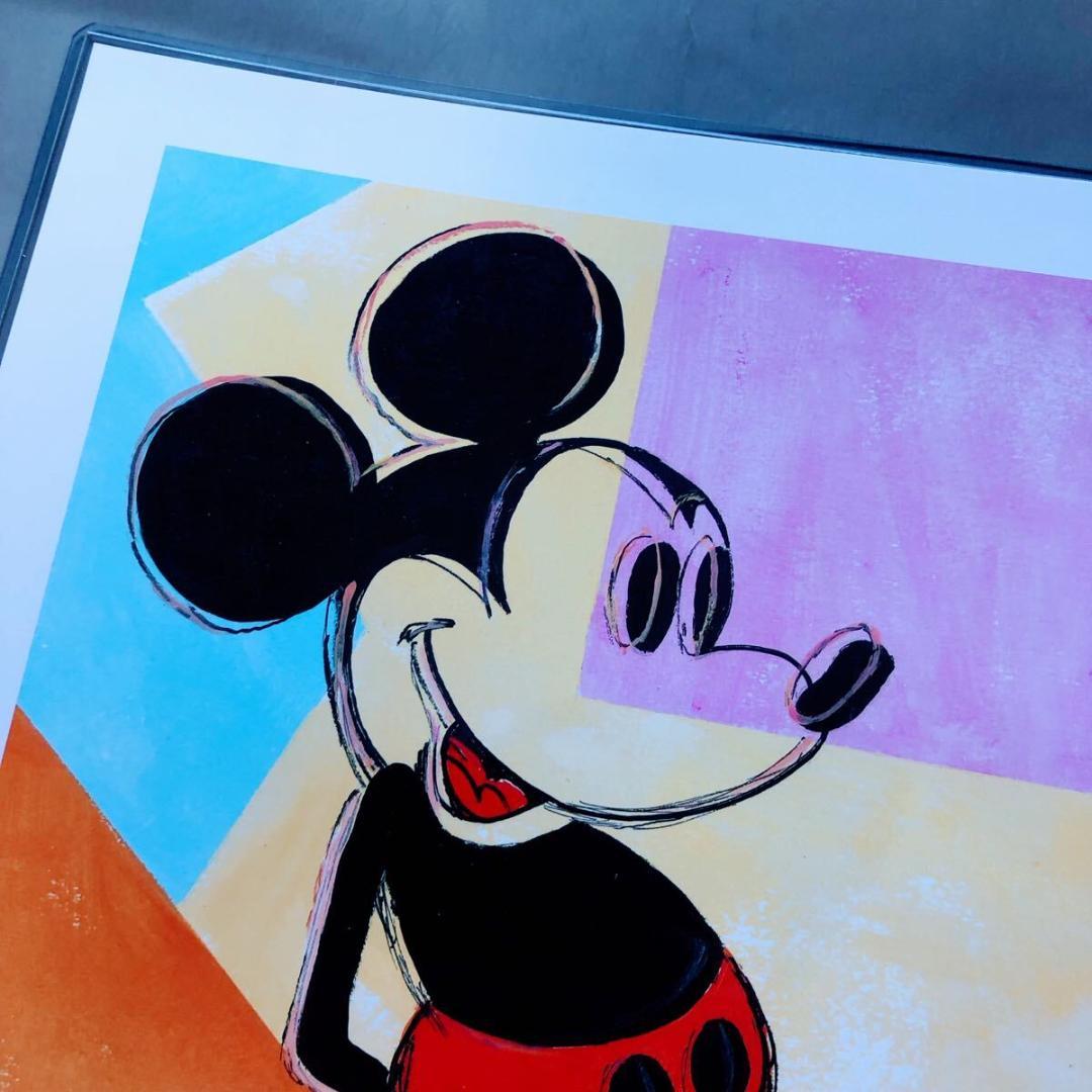 ＃3890 アンディ ウォーホル リトグラフ ミッキーマウス世界 300枚 限定