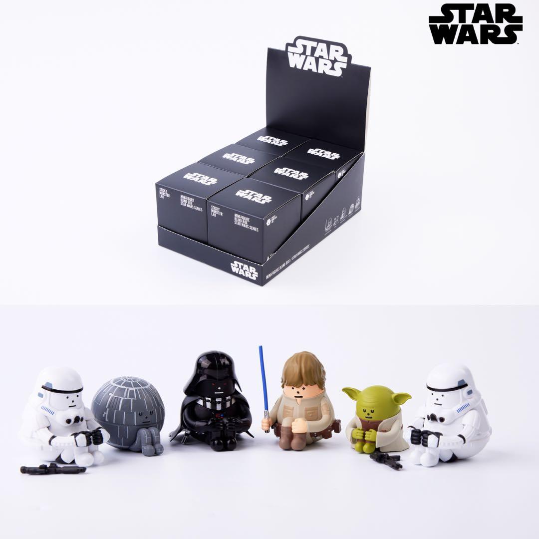 未開封1BOX STAR WARS ミニフィギュア 5種コンプ+ランダム1種