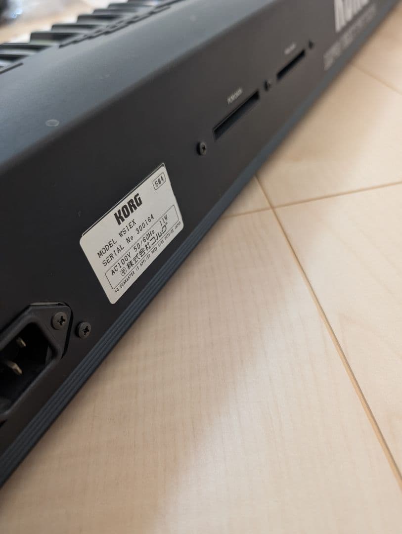 【音出ました】KORG wavestation EX コルグ　メモリーカード付