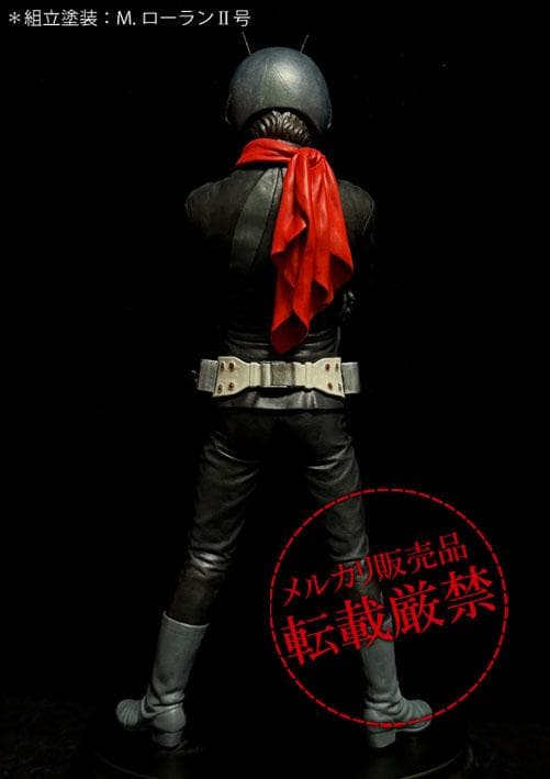 ★ビリケン商会　仮面ライダー旧1号【ソフビキット完成品】