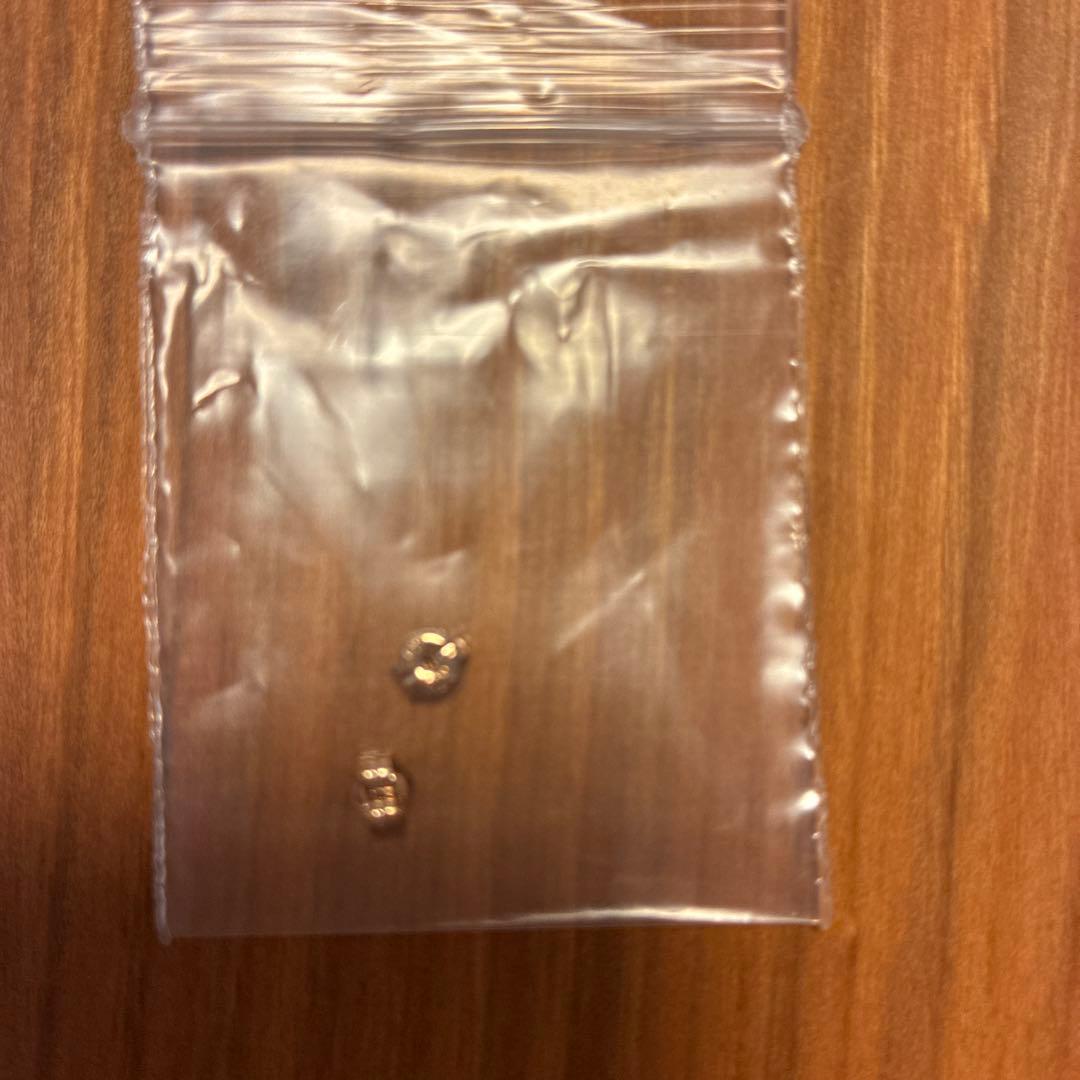 ete ハート型ピアス　ダイヤモンド　18金