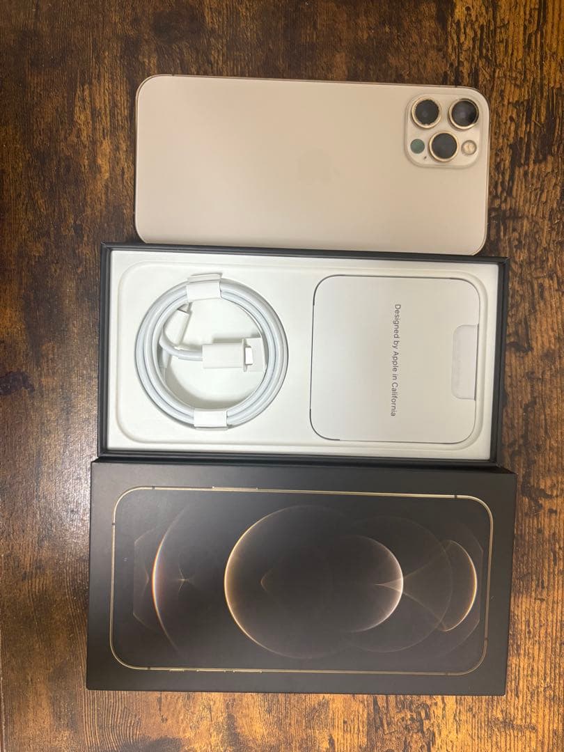 Apple iPhone 12 Pro ゴールド 本体 充電ケーブル付き