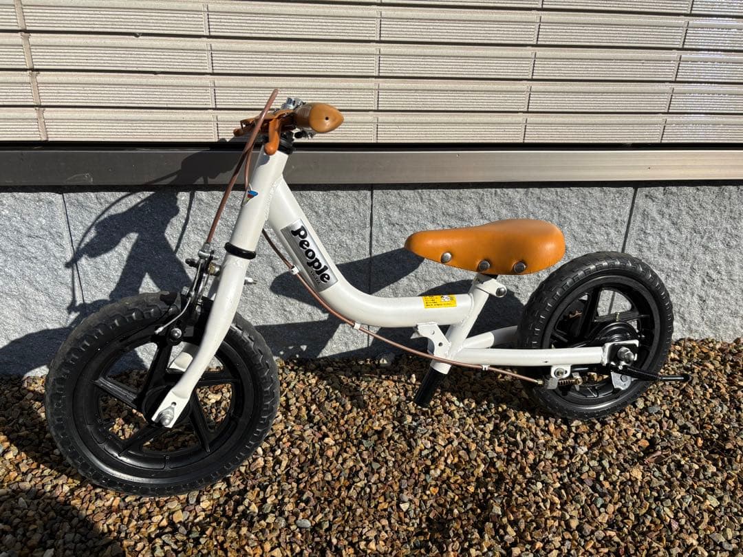 People ケッターサイクル　ペダルなしバランスバイク 12インチ ホワイト