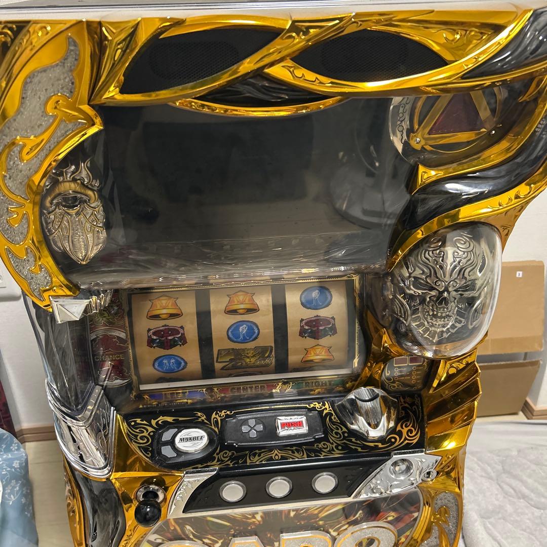 実機　パチスロ　スロット　牙狼　守りし者　レス　５号機　GARO