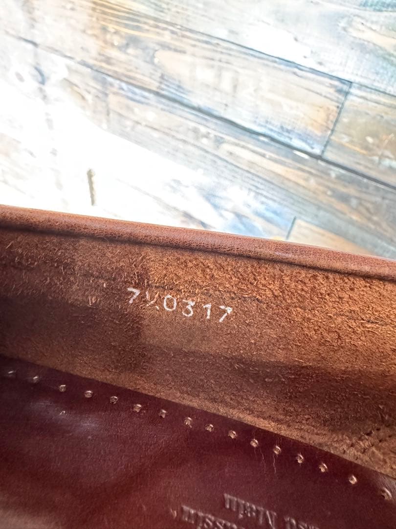 【美品】PARABOOT CORAUX UK7.5 26cm