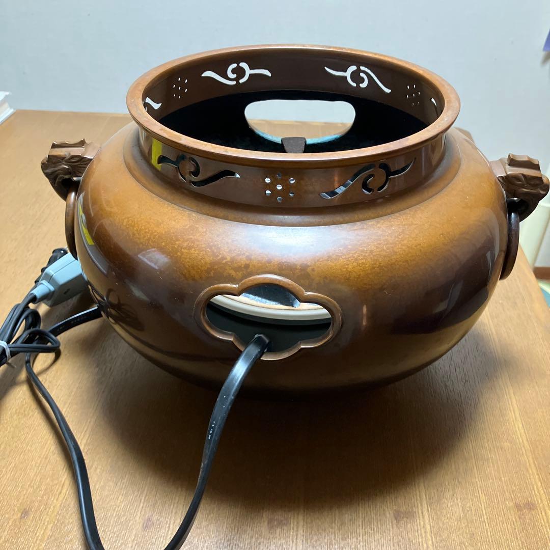 茶道具　風炉　電熱器　敷板　セット