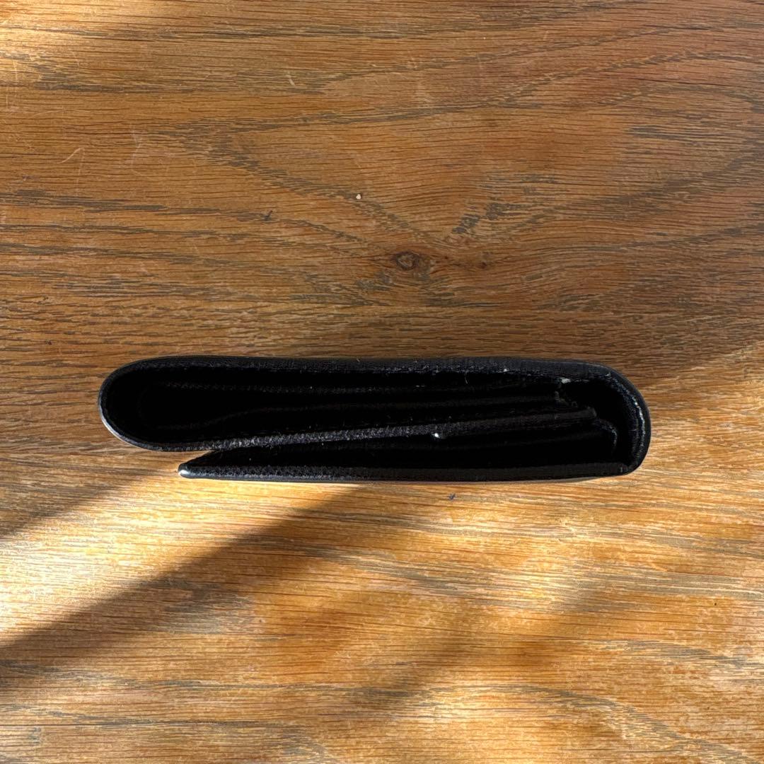 専用PRADA プラダ ブラック 三つ折り財布 サフィアーノレザー