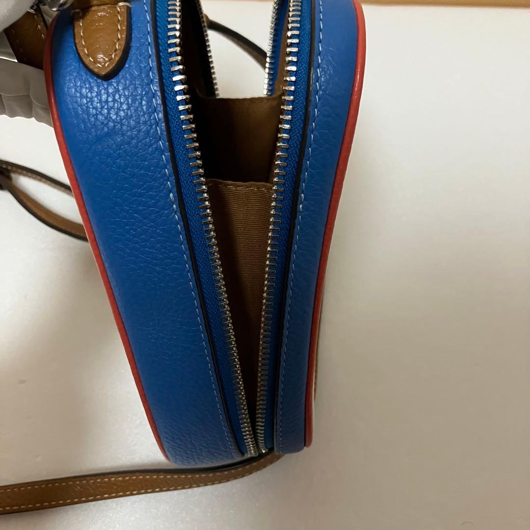 ♡24時間以内発送♡コーチ COACH スマホショルダーバッグ ホワイト/ブルー