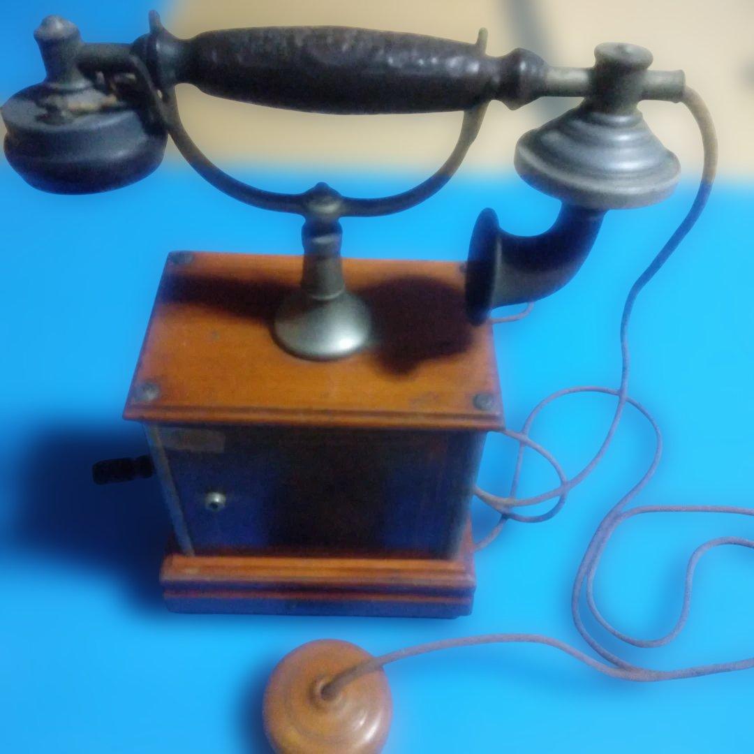 アンティークレトロ電話機　大正15年11月　東京　日本電気株式会社製 5.4kg