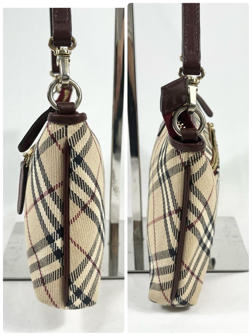 ✨美品 BURBERRY BLUE LABEL アクセサリーポーチ ノバチェック