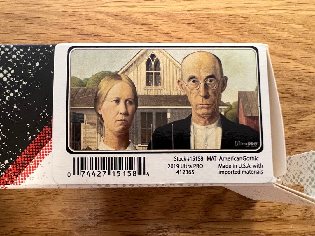 プレイマット「睡蓮」「アメリカン・ゴシック」2枚セット