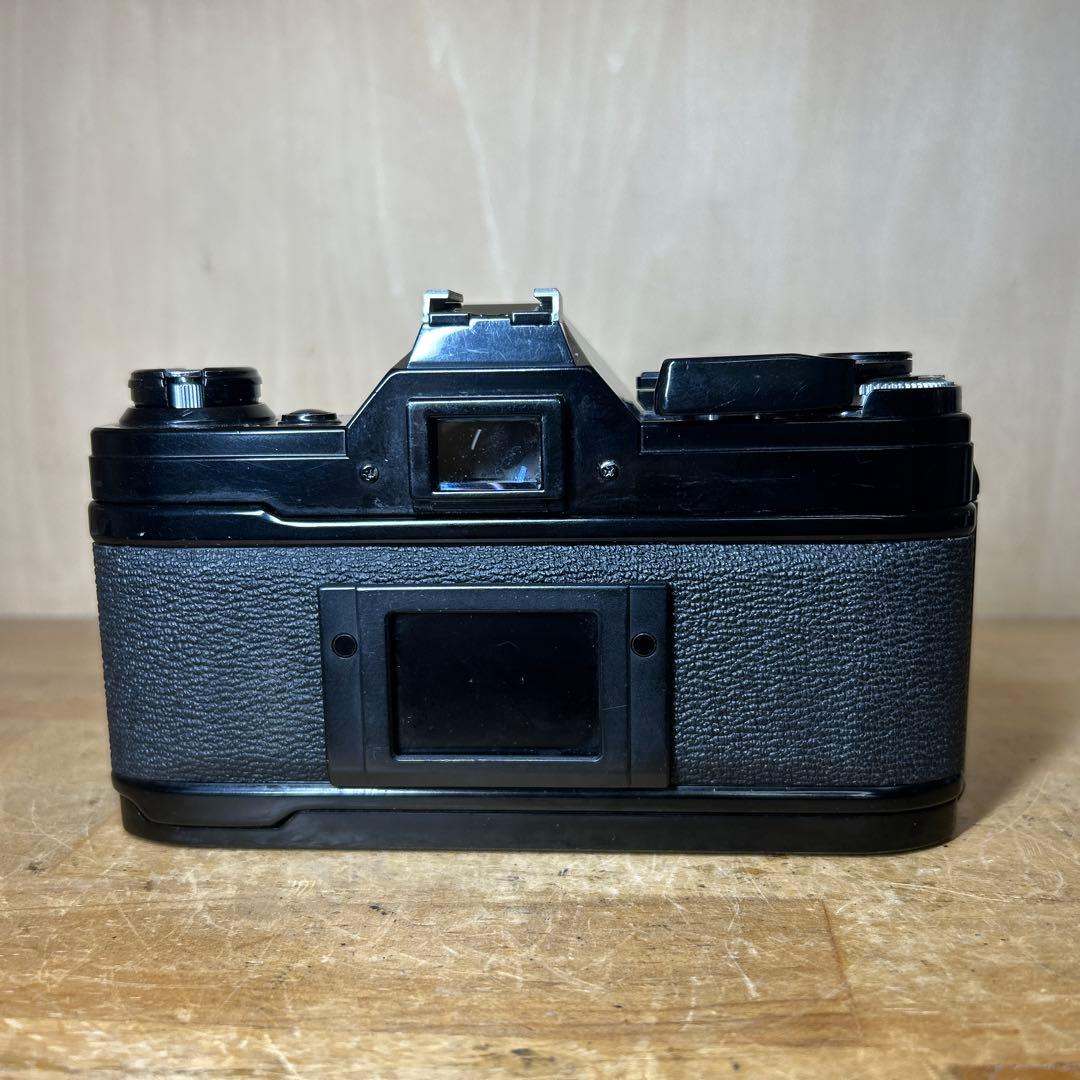 Canon AE-1ブラック+FD 35-70 f3.5-4.5 完動美品