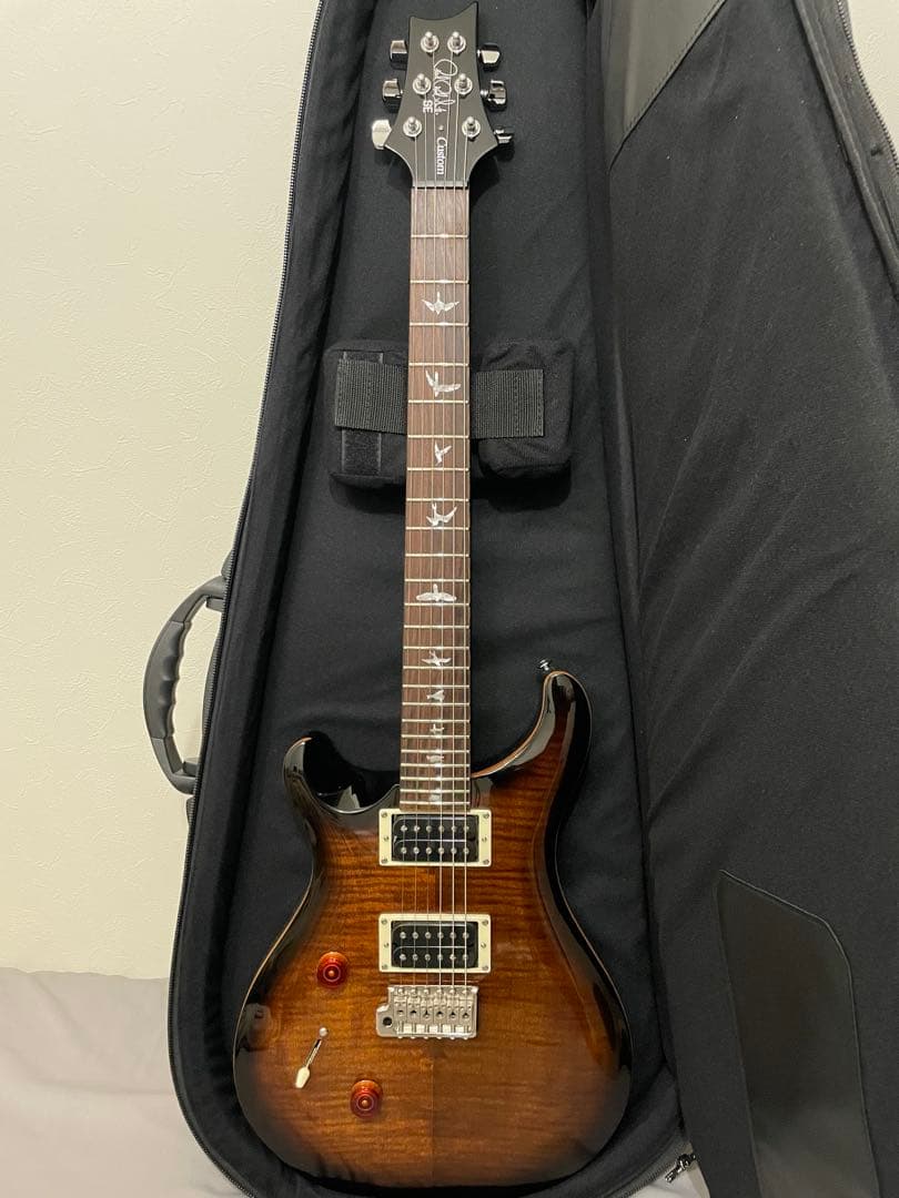 ギター PRS SE Custom24 lefty Black Gold Burst