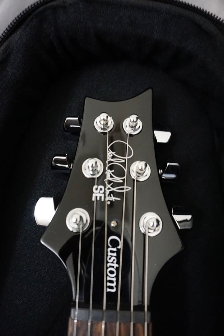 ギター PRS SE Custom24 lefty Black Gold Burst