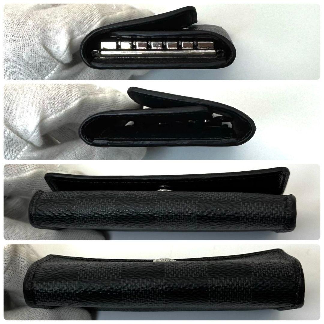 良品 ルイヴィトン ダミエグラフィット ミュルティクレ6 キーケース 6連 鍵