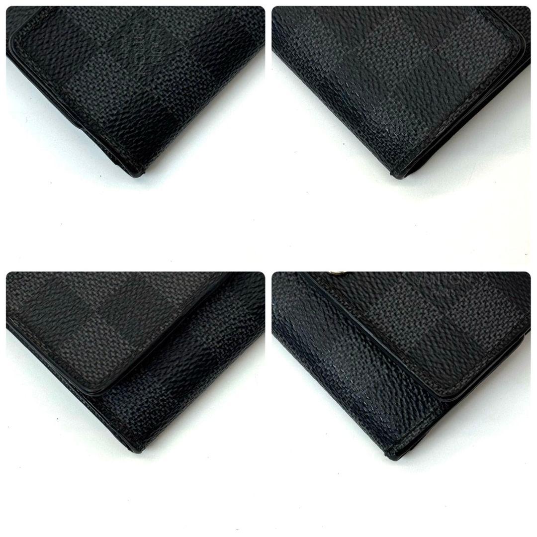 良品 ルイヴィトン ダミエグラフィット ミュルティクレ6 キーケース 6連 鍵