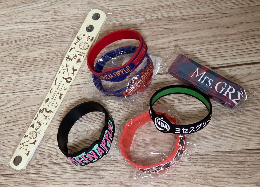 Mrs. GREEN APPLE　ラバーバンドセット