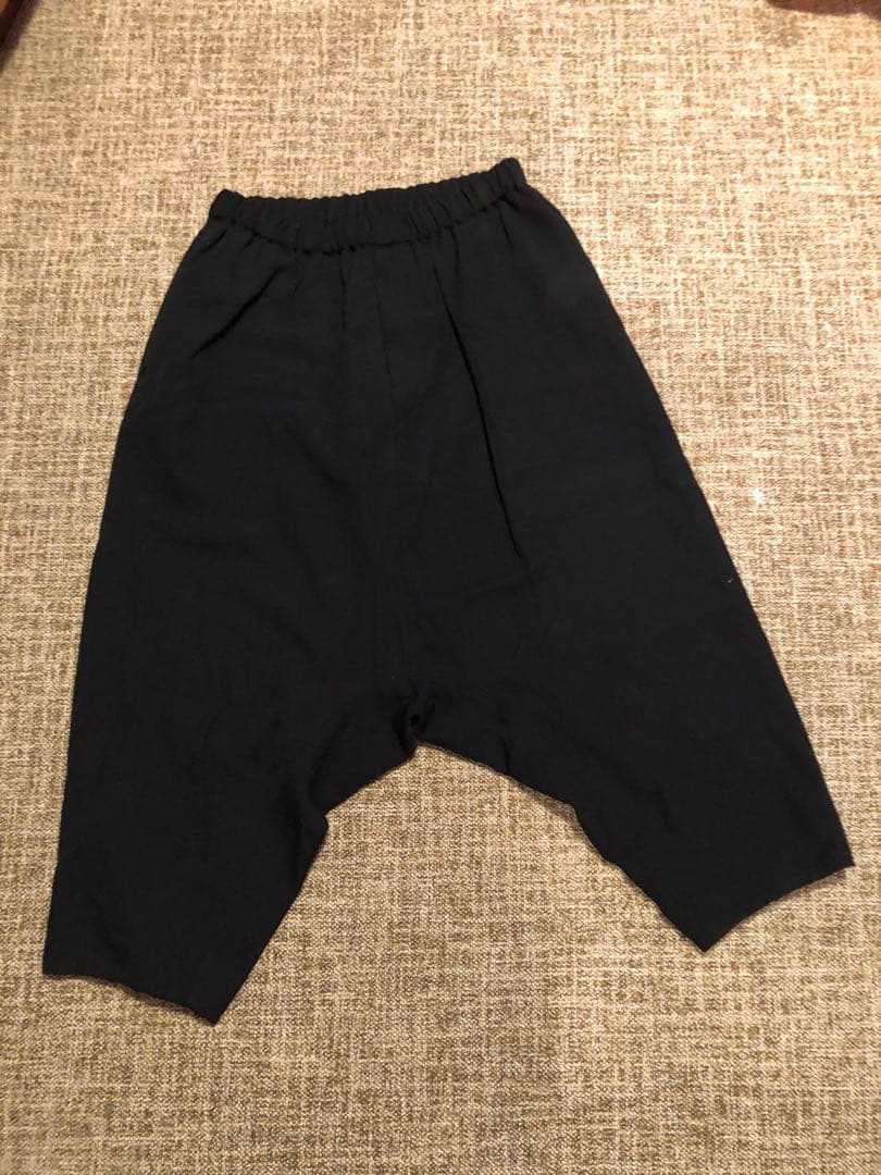 ブラック・コムデギャルソン　サルエルパンツ