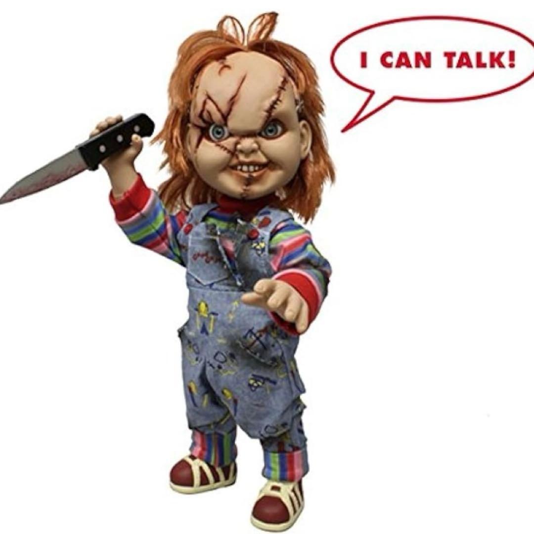 MEZCO チャイルドプレイ チャッキー トーキング アクション フィギュア