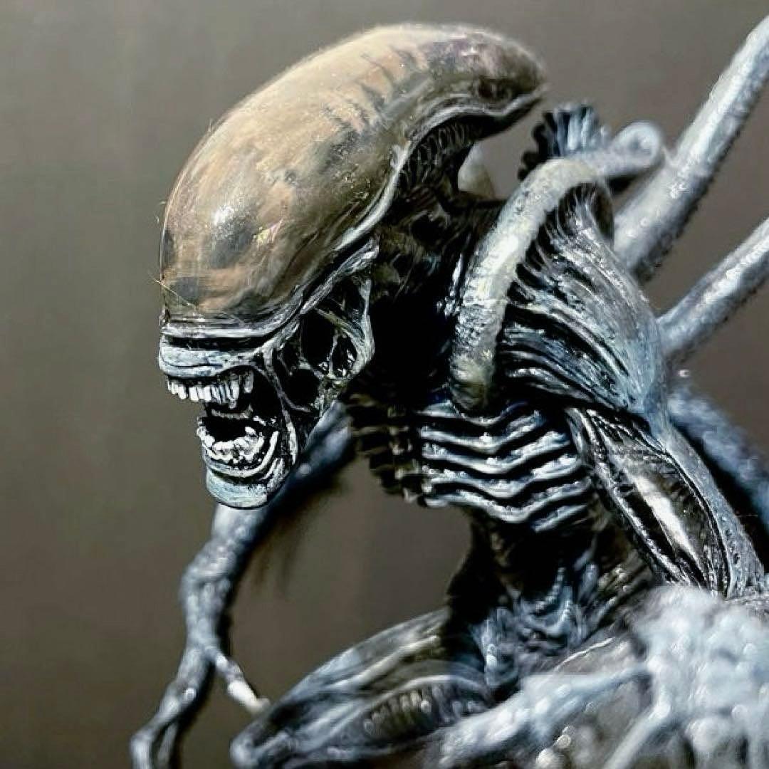 エイリアン　フィギュア　リペイント完成品