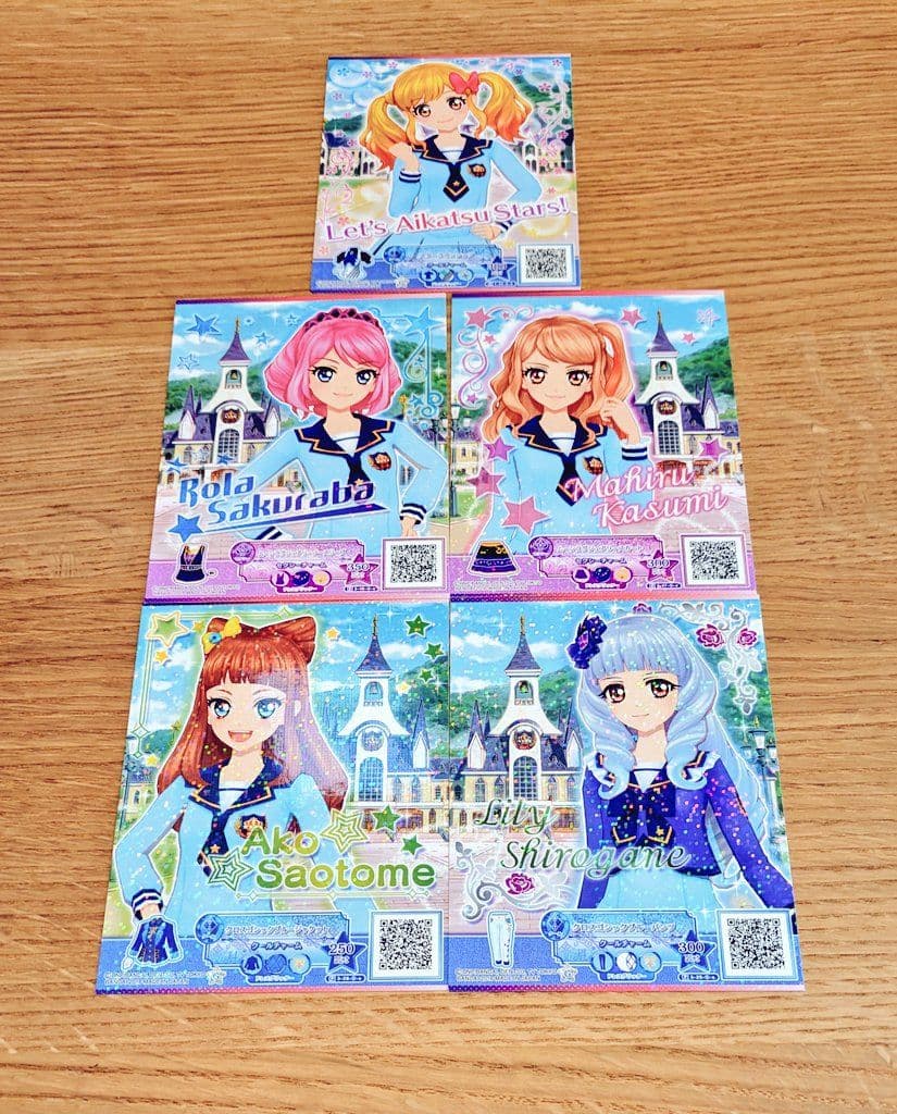 アイカツ　レッスン大会限定ブロマイド　フルコンプリートセット