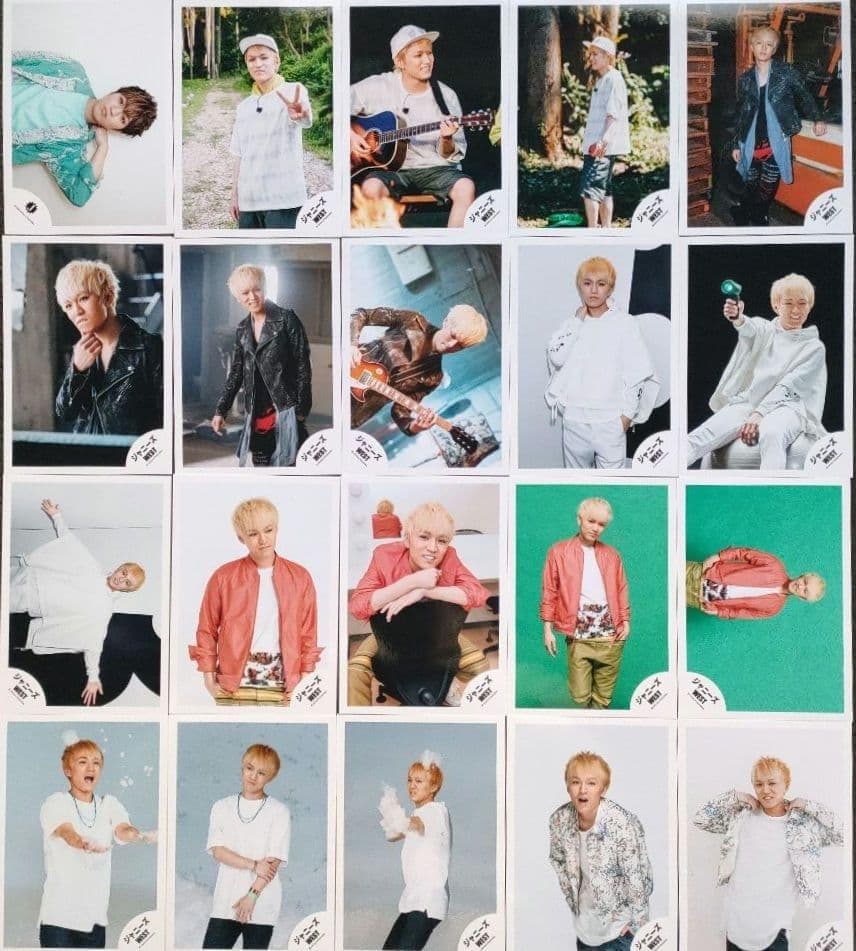 神山智洋 ジャニーズWEST WEST. 公式写真 ① ソロ 個人のみ