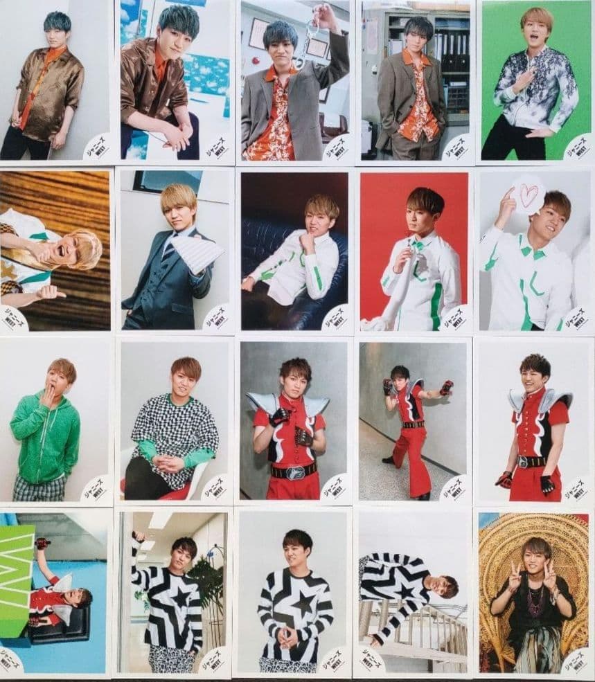 神山智洋 ジャニーズWEST WEST. 公式写真 ① ソロ 個人のみ