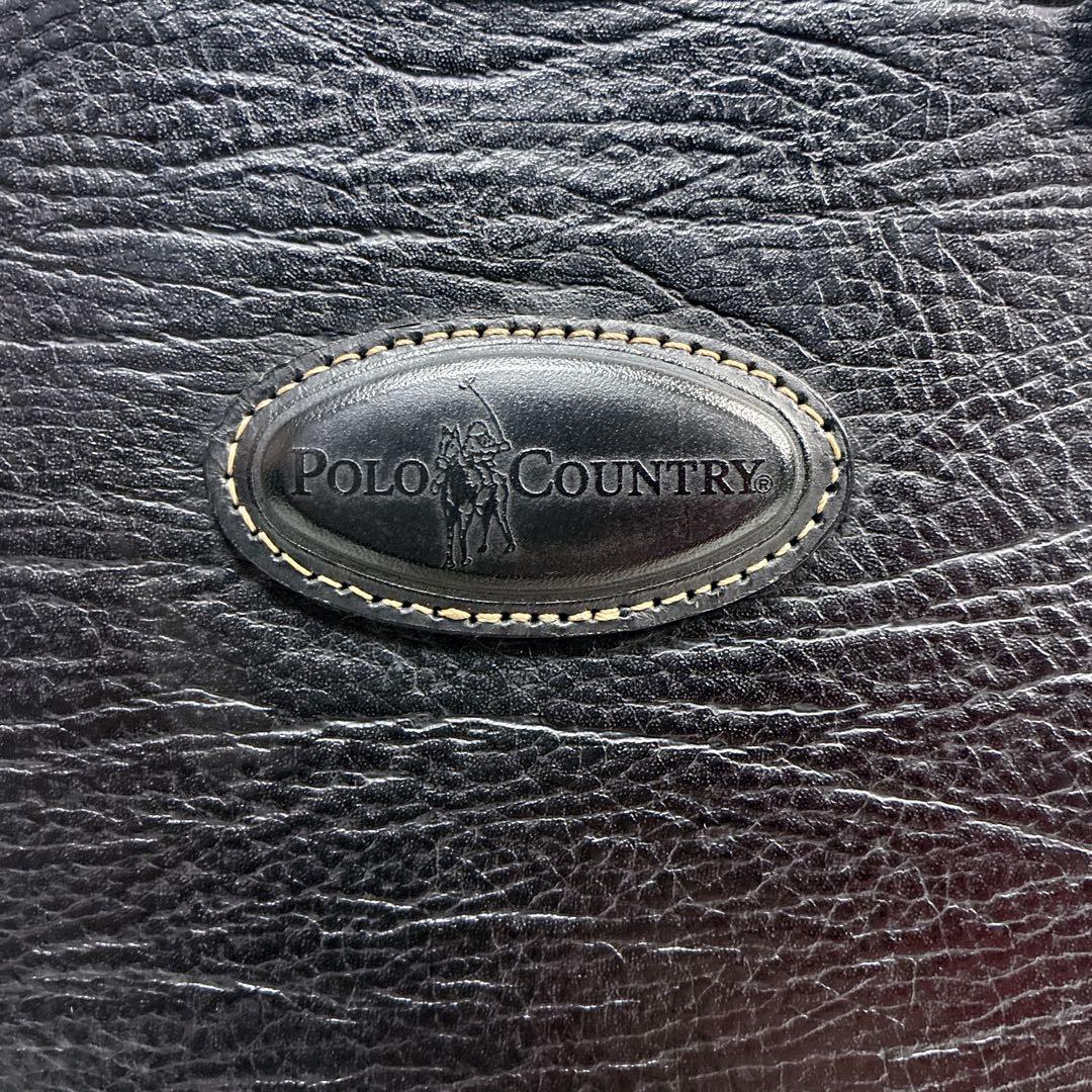 ⭐️希少⭐️ ポロカントリー　ビジネス　ブリーフケース　レザー　A4 ブラック　黒