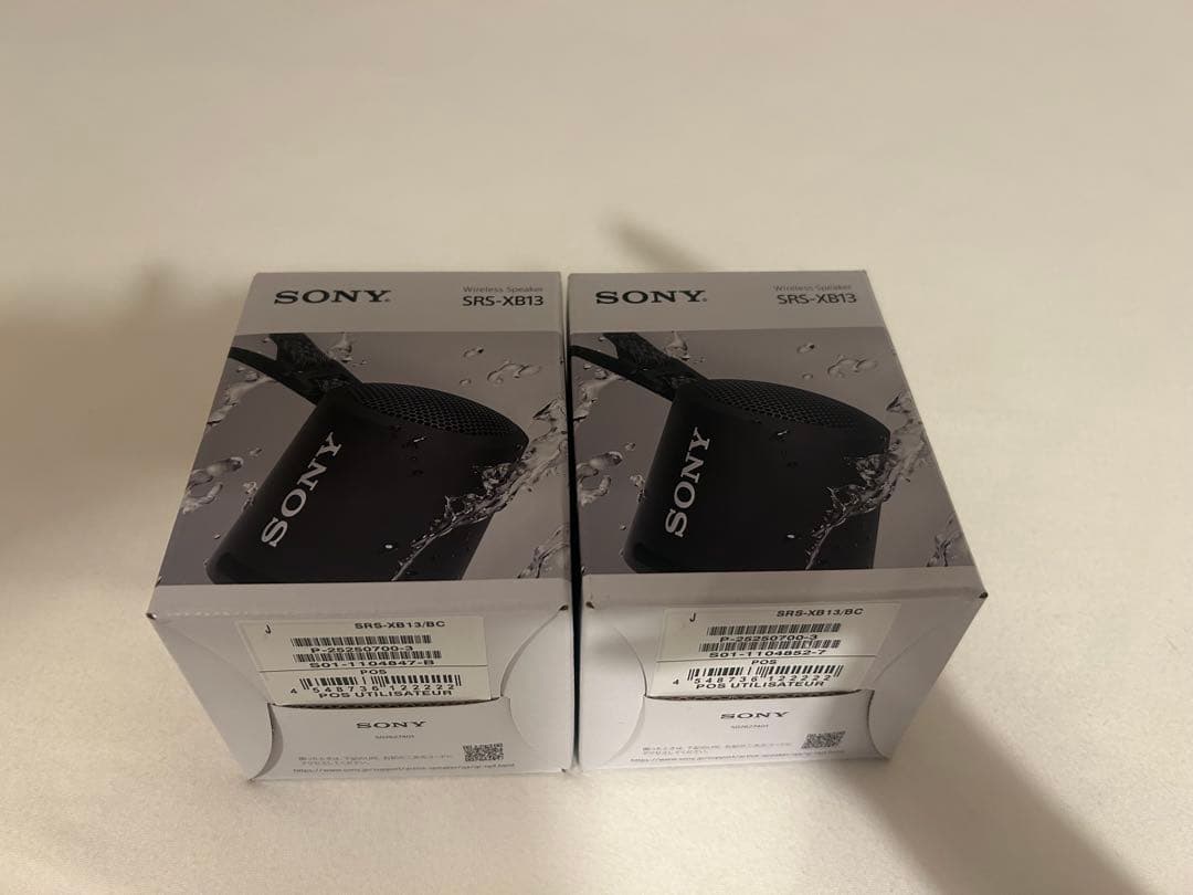 SONY SRS-XB13 ブラック 2個（最終値下げ）
