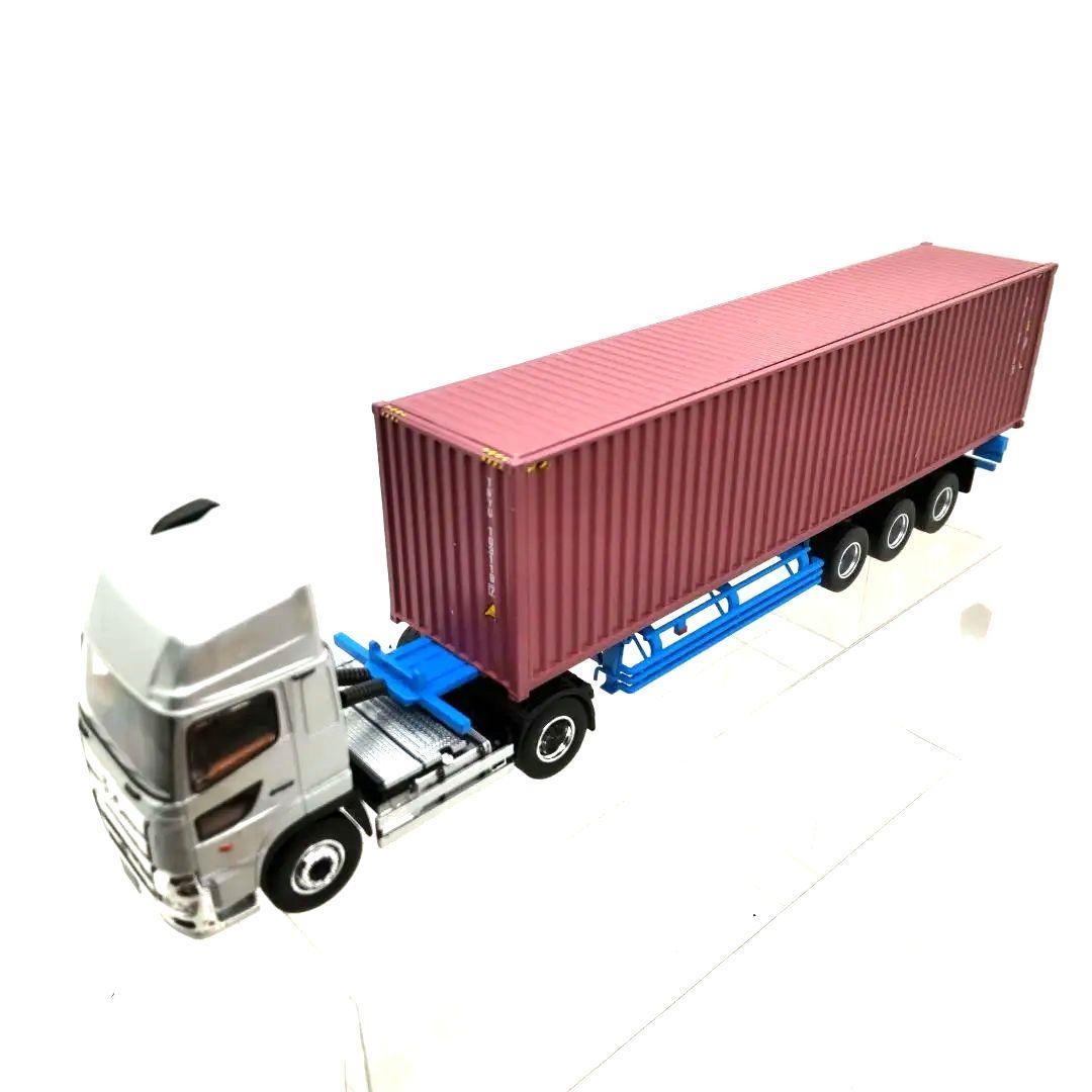 トミーテック1/64 日野 プロフィア40ft 海上コンテナトレーラ 東邦車両