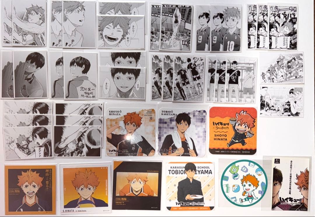 ハイキュー‼︎ アクスタ アトコ ぬい 缶バッジ等500点以上まとめ売り