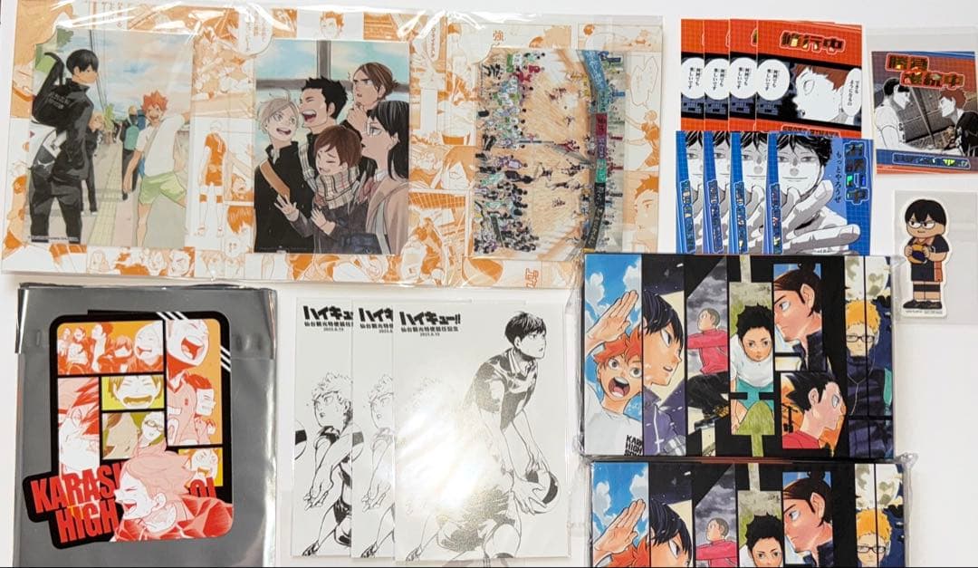 ハイキュー‼︎ アクスタ アトコ ぬい 缶バッジ等500点以上まとめ売り