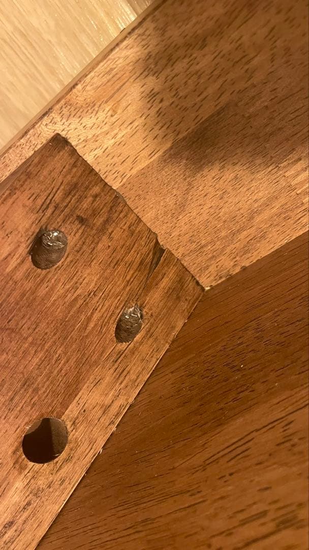 大川家具　ダイニングテーブル　タイル