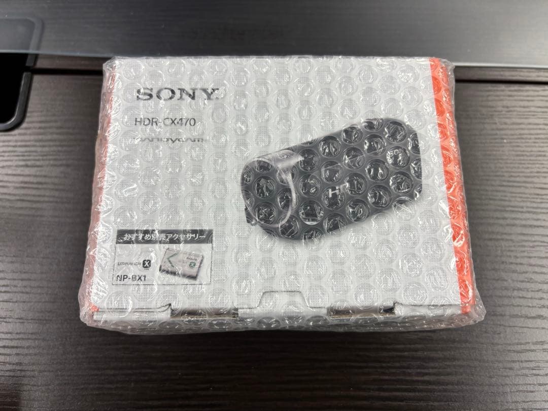 新品　SONY ソニー　ビデオカメラ　HDR-CX470