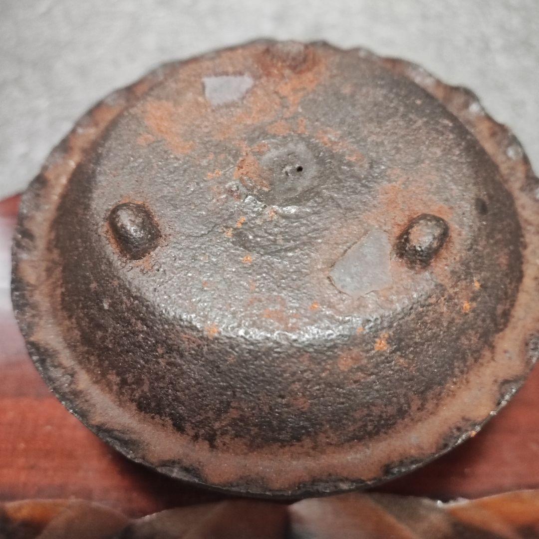 香炉　鉄器　アンティーク骨董品