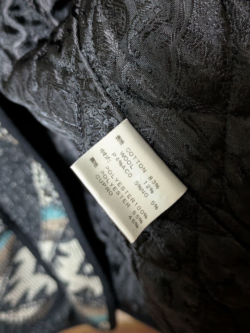 極美品　キャリー　ネイティブ柄　ビーチクロスジャケット　Ｌ