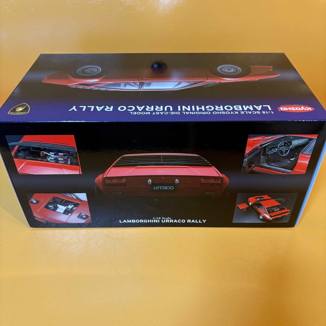 レア！京商 1/18 ランボルギーニ ウラッコラリー 赤