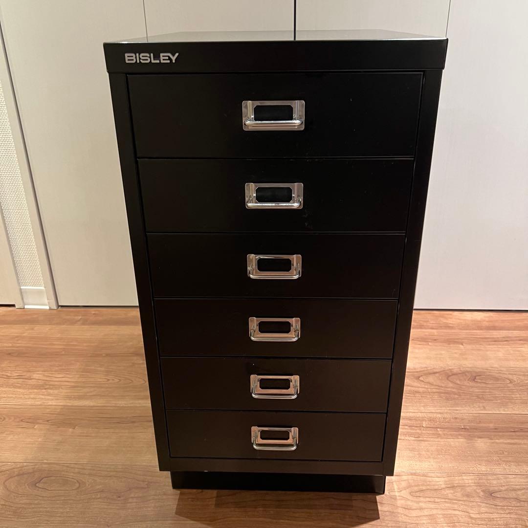 BISLEY BA3/6 ビスレー ブラック A3サイズ 6段 キャビネット