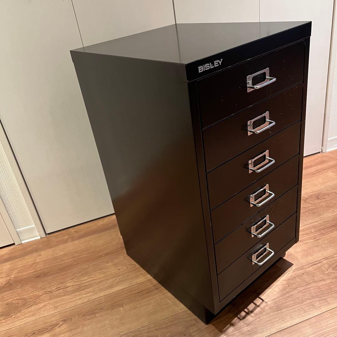 BISLEY BA3/6 ビスレー ブラック A3サイズ 6段 キャビネット